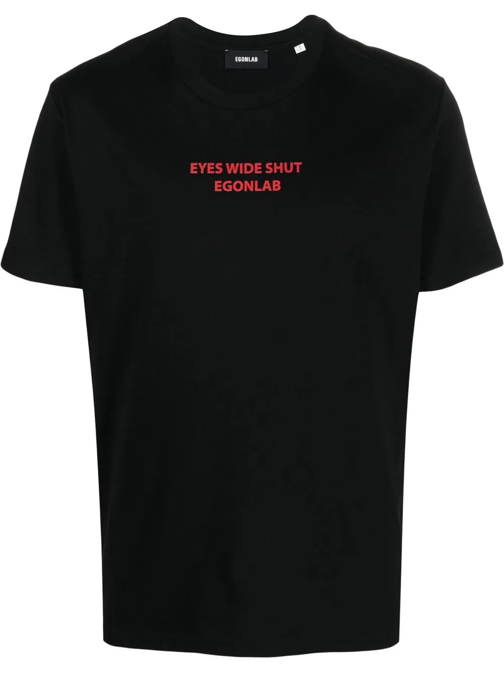 

EGONlab. playera con eslogan estampado - Negro