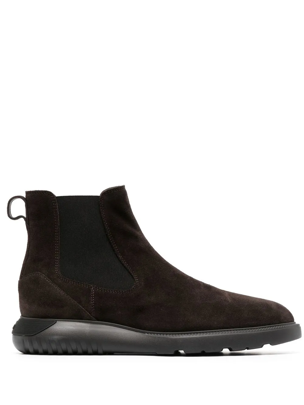 

Hogan slip-on suede ankle boots - Brown