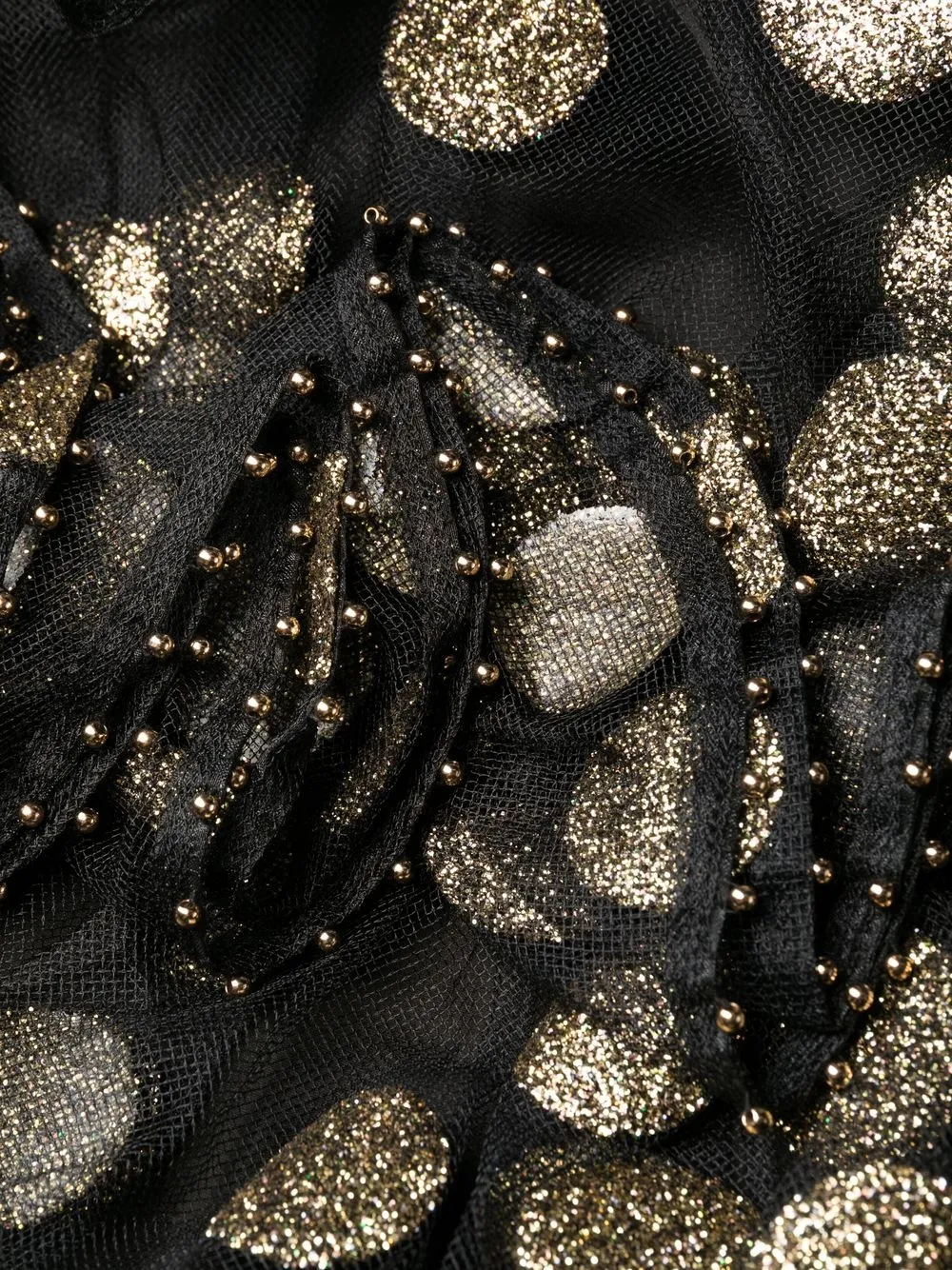 Zimmermann Confetti Puffsleeves Dress In Black ModeSens