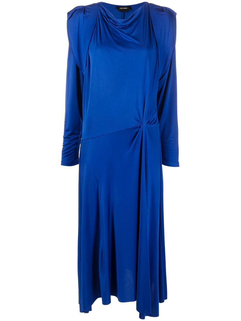 

Isabel Marant Jaboti draped dress - Blue