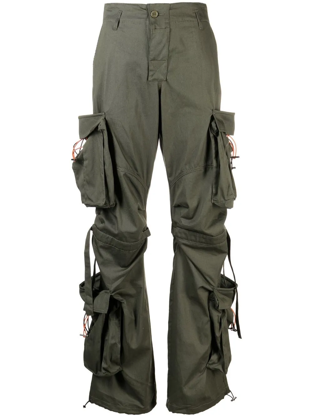 DARKPARK HIGH-WAIST CARGO TROUSERS