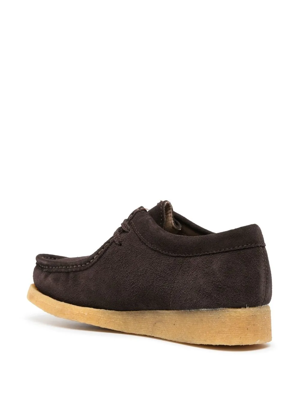  Sebago Koala Lace-up Suede Loafers - Brown 