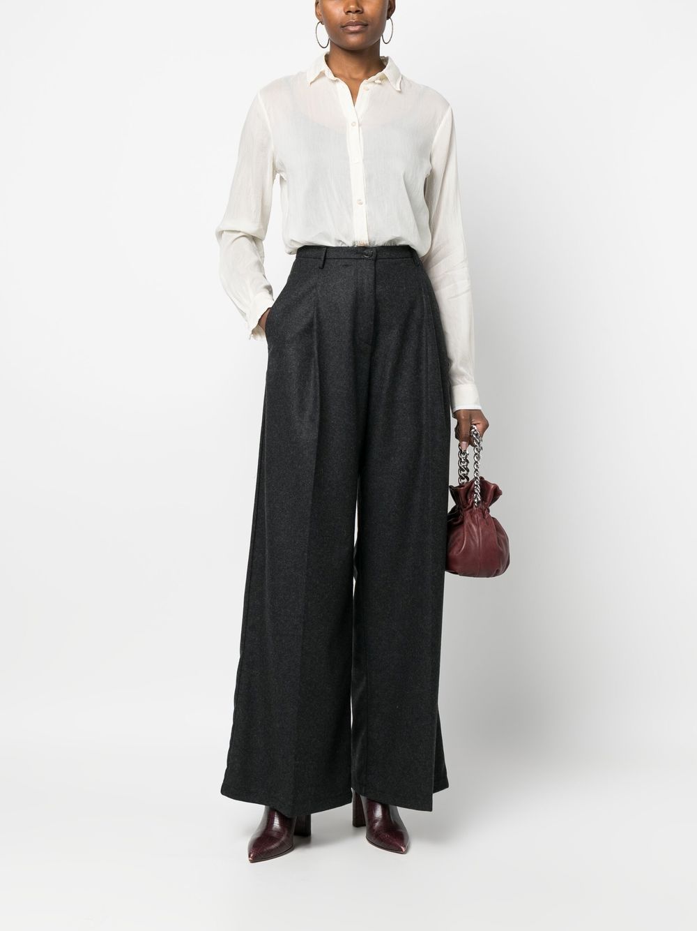 Forte Forte high-waist Palazzo Pants - Farfetch