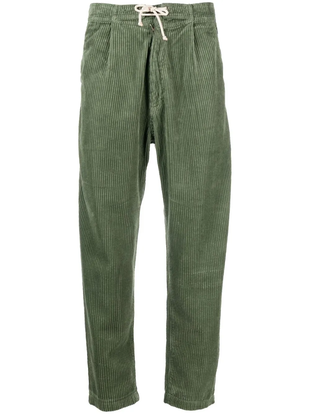 

Société Anonyme corduroy straight-leg trousers - Green