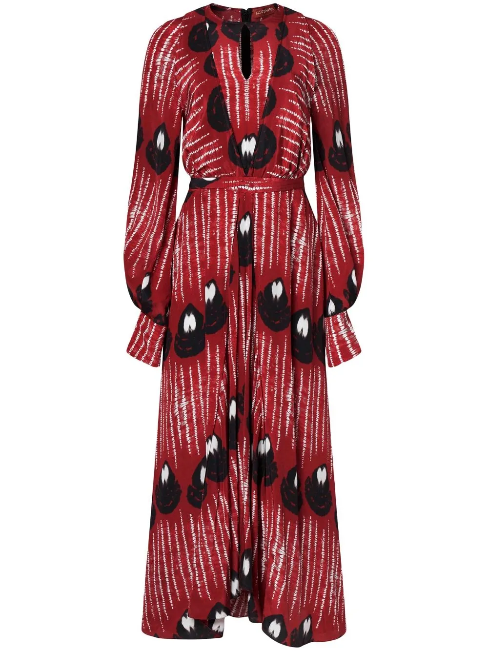 

Altuzarra Peirene silk maxi dress - Red