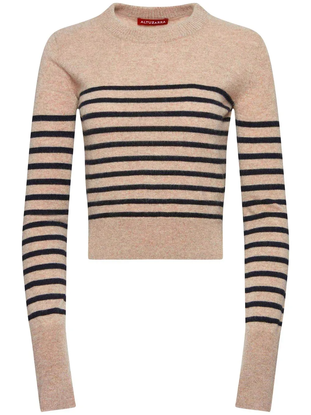 

Altuzarra Camarina striped cashmere jumper - Neutrals