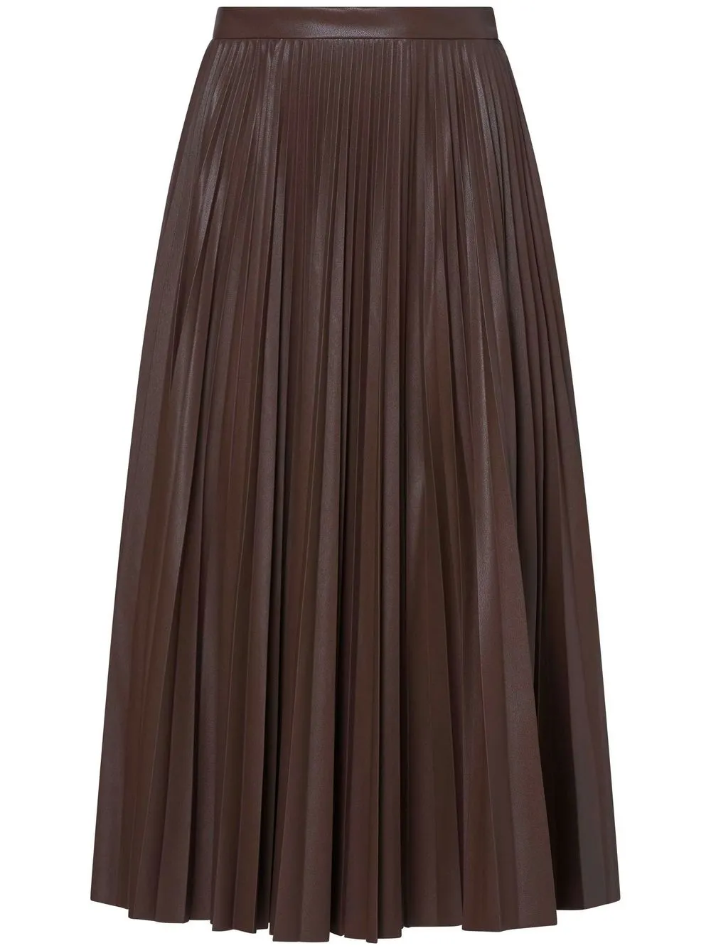 

Altuzarra pleated midi skirt - Brown