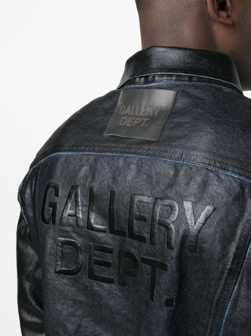 GALLERY DEPT. Andy logo-embroidered Denim Jacket - Farfetch