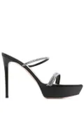 Gianvito Rossi Cannes 120mm platform sandals - Black