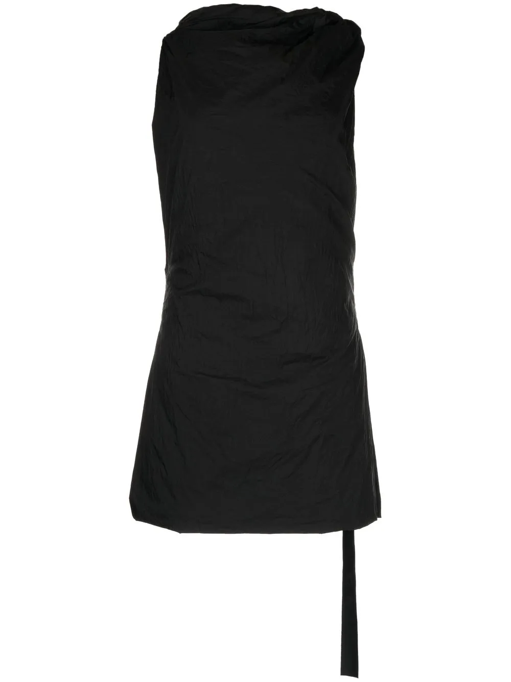 

Rick Owens DRKSHDW sleeveless toga tunic top - Black