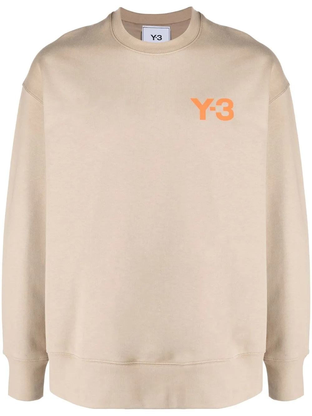 

Y-3 sudadera con logo estampado - Neutro