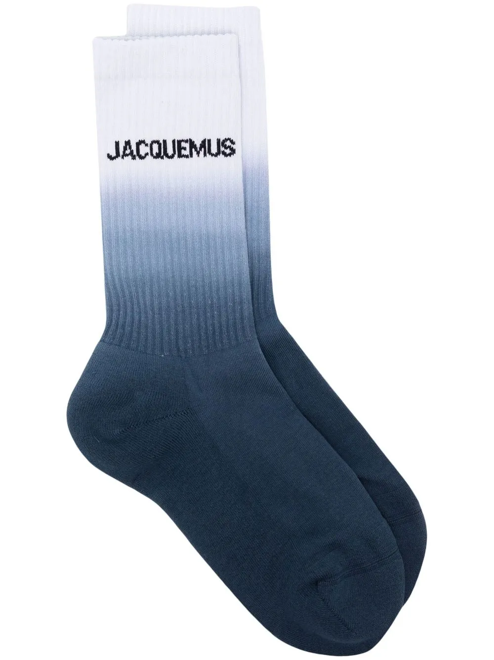 

Jacquemus calcetines con efecto degradado - Azul