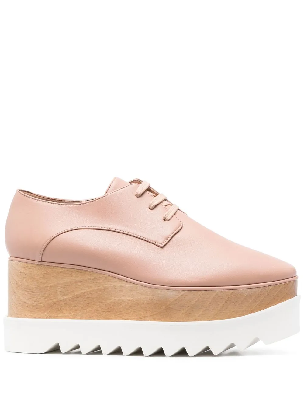 

Stella McCartney Elyse lace-up brogue shoes - Pink