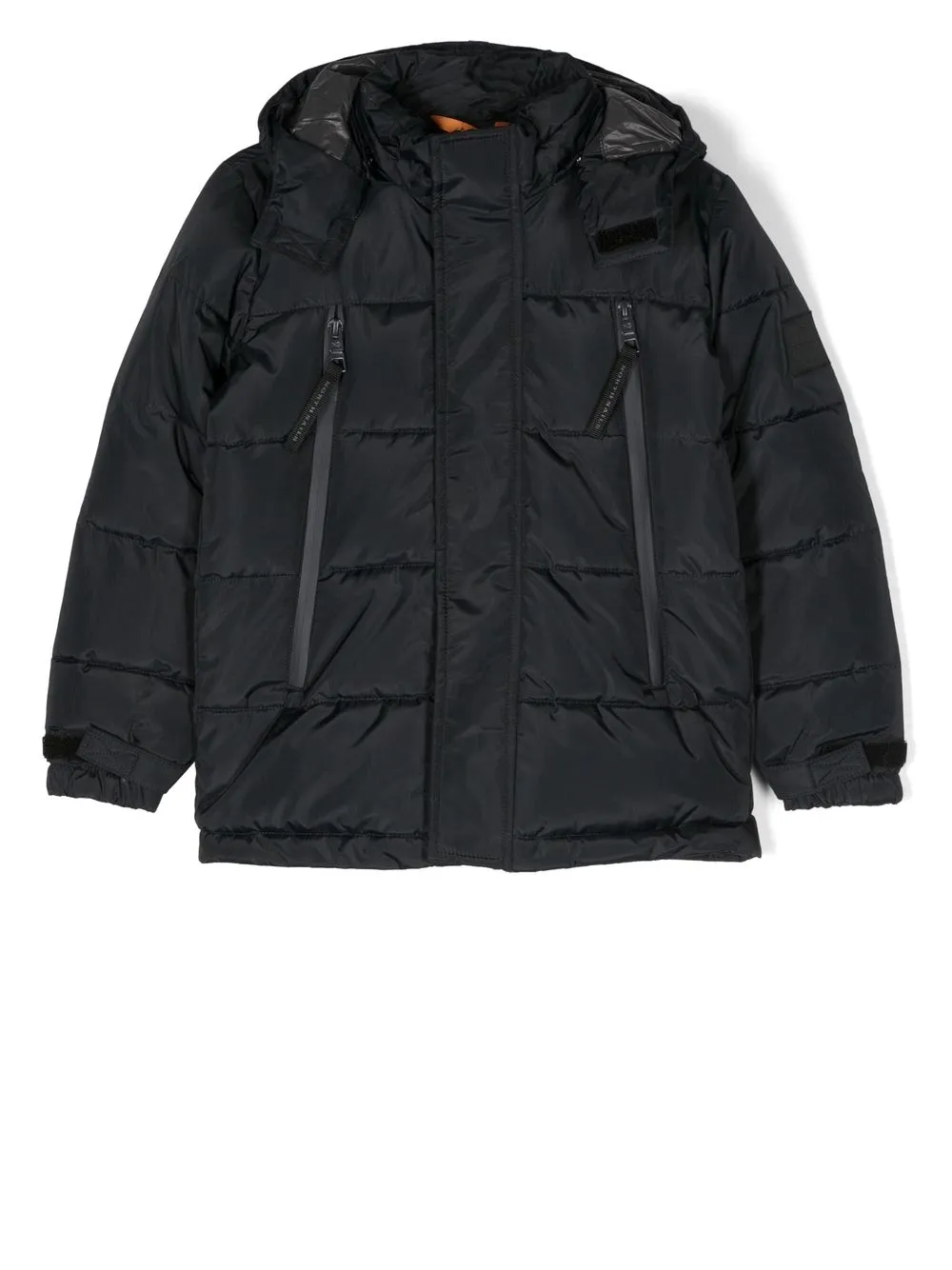 

North Sails Kids logo-print padded jacket - Black