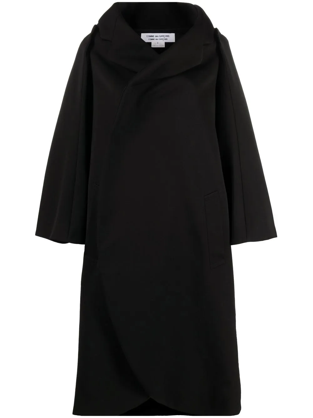 

Comme Des Garçons Comme Des Garçons abrigo con doble botonadura - Negro