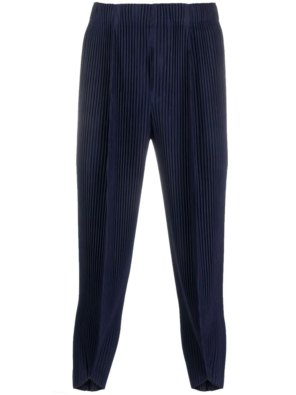 

Homme Plissé Issey Miyake tapered-leg plissé trousers - Blue