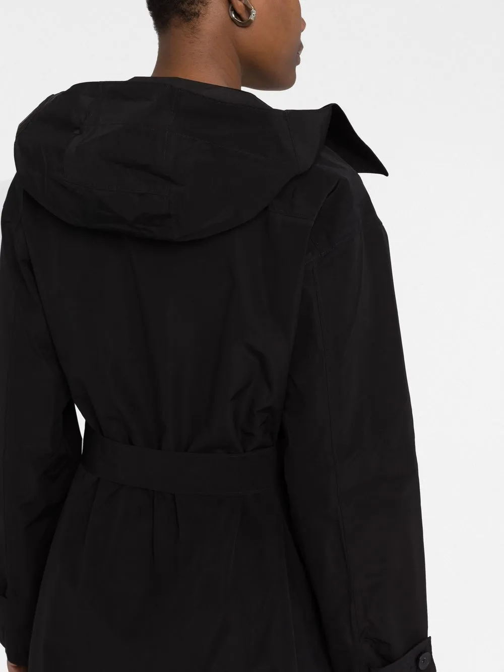 Y-3 Seamless Hooded Down Jacket 'Black' | MRSORTED