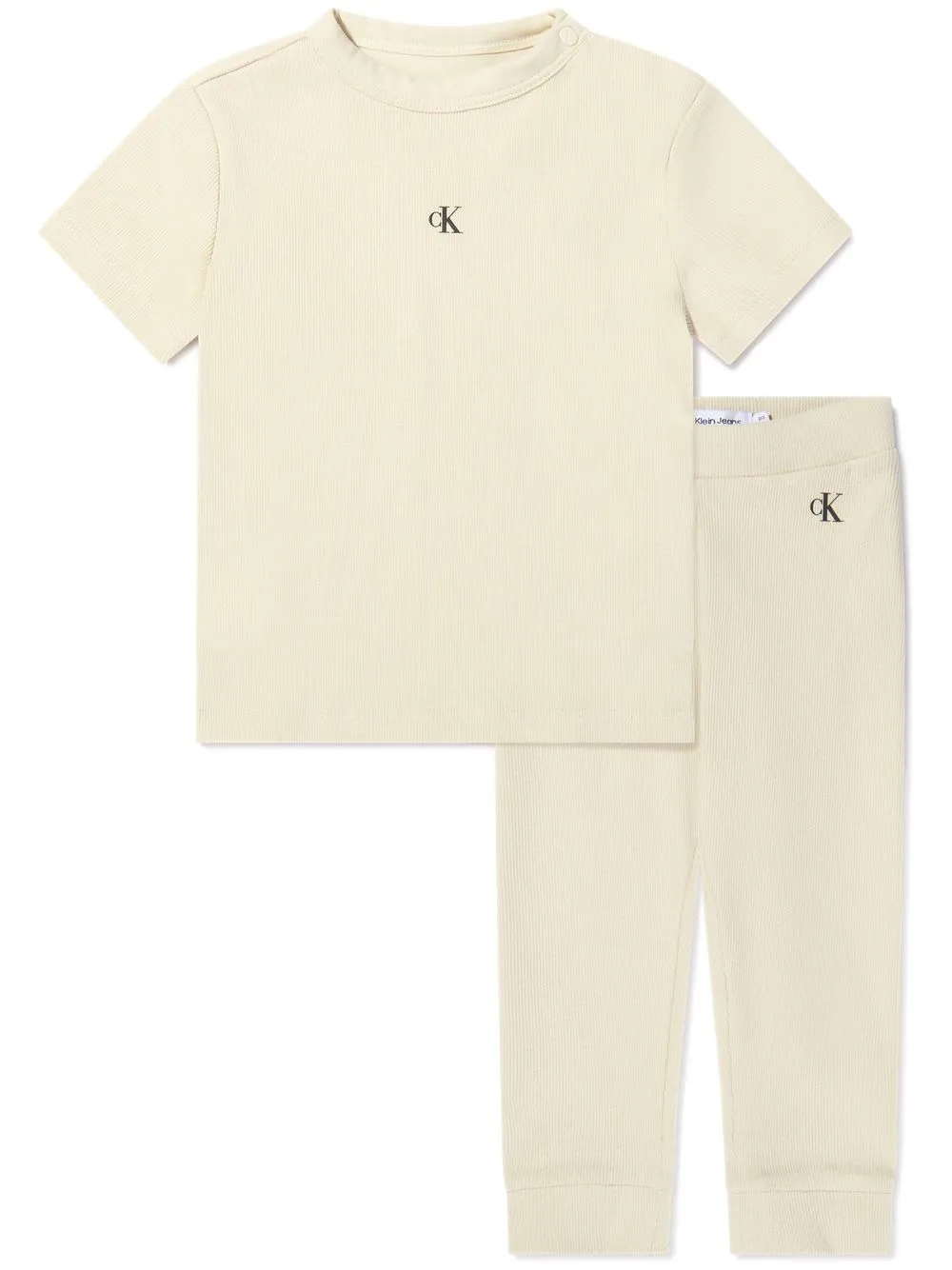 

Calvin Klein Jeans traje deportivo con logo estampado - Neutro