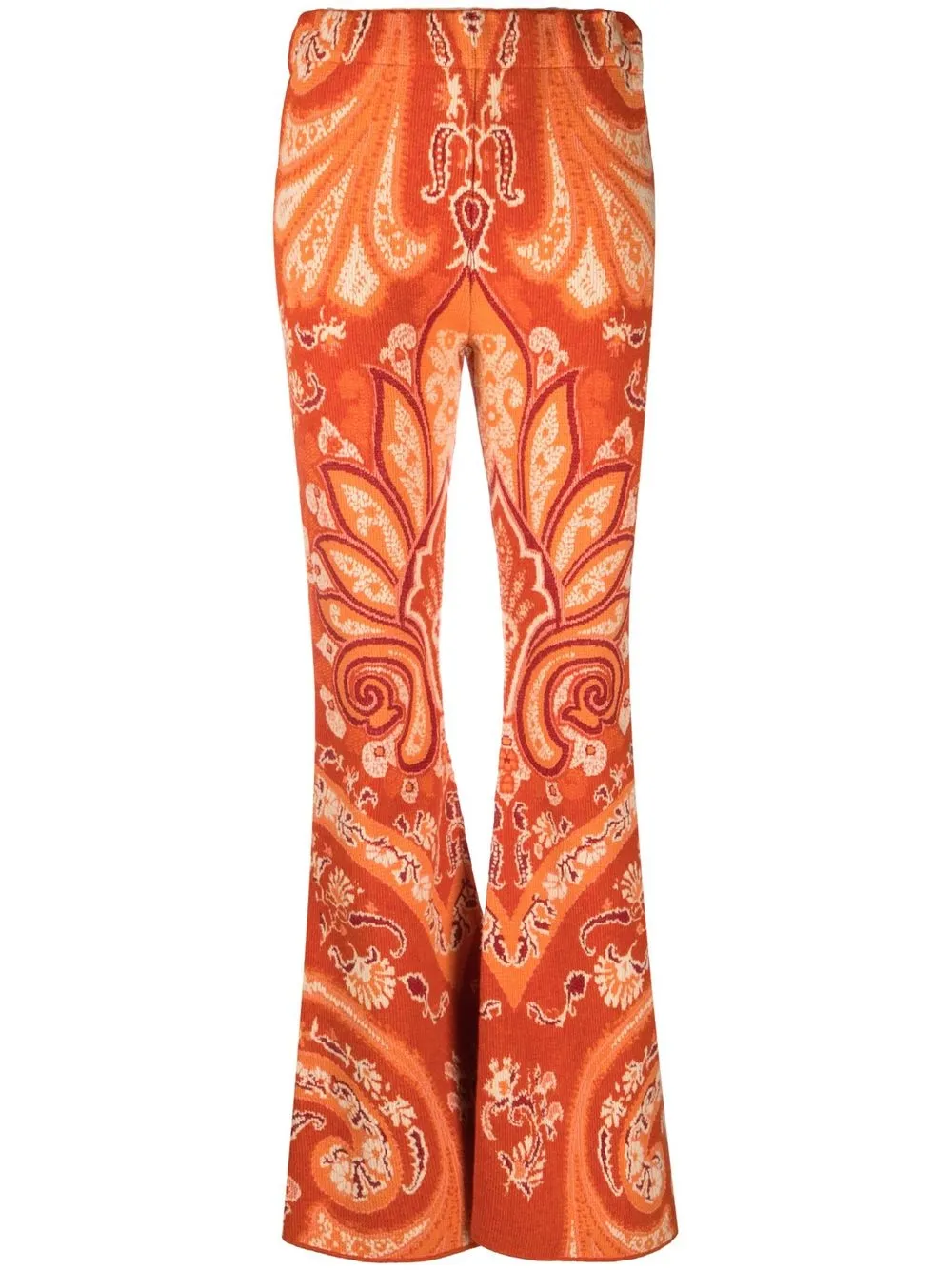 

ETRO pantalones con estampado de cachemira - Naranja