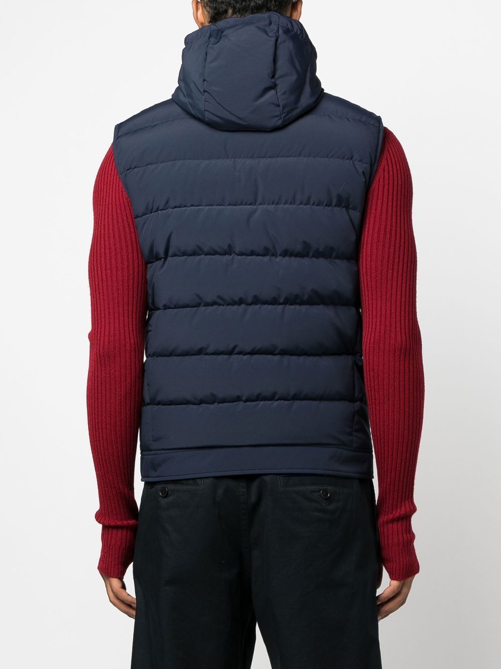 Eleventy Padded zip-up Vest - Farfetch