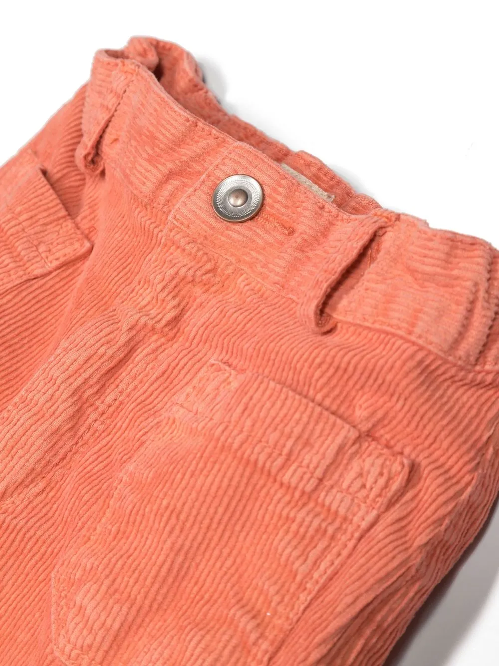 Bellerose Ribfluwelen broek Oranje