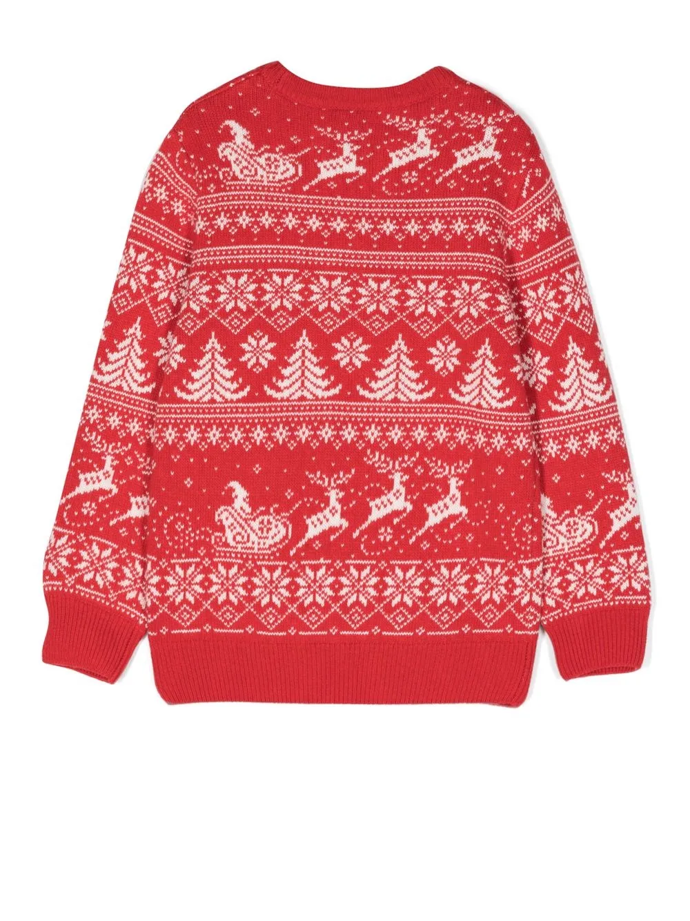 MC2 Saint Barth Kids Trui met ronde hals - Rood