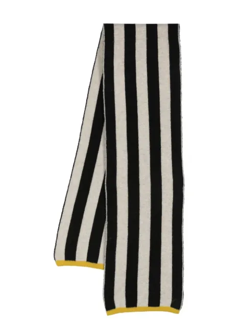 stripe wool scarf
