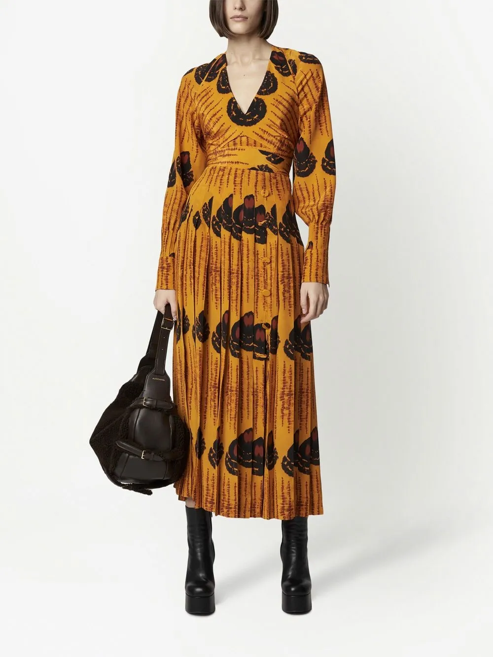 Altuzarra patterned pleated skirt | High-Waisted Skirts | Image 2