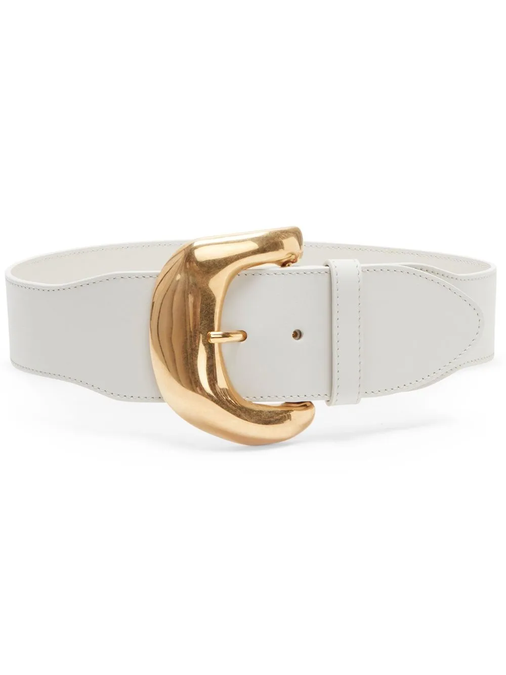 

Altuzarra buckle-fastening leather belt - White