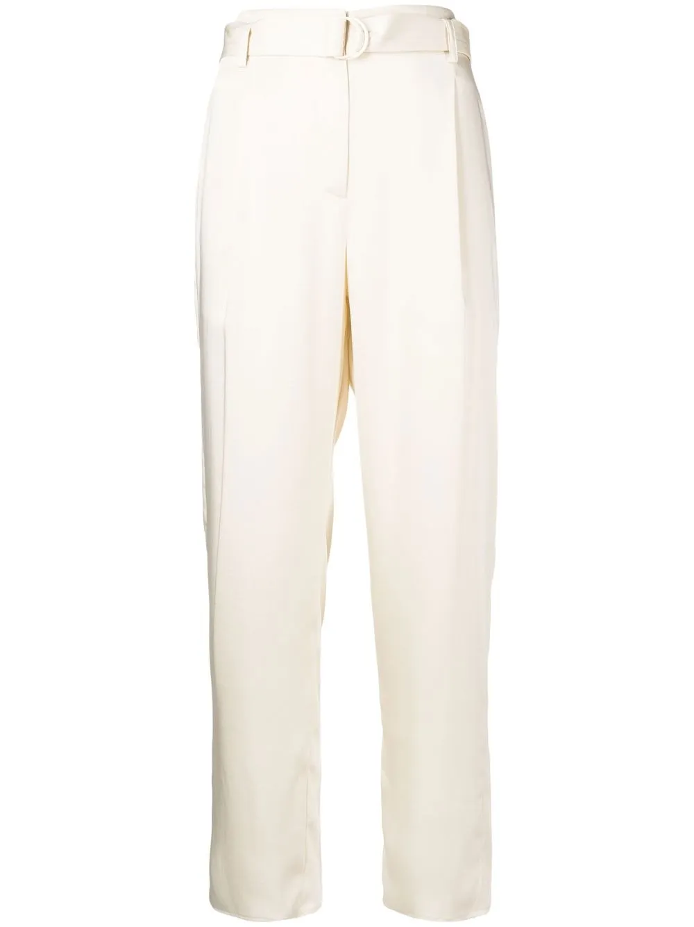 

LAPOINTE pantalones rectos con pinzas - Blanco