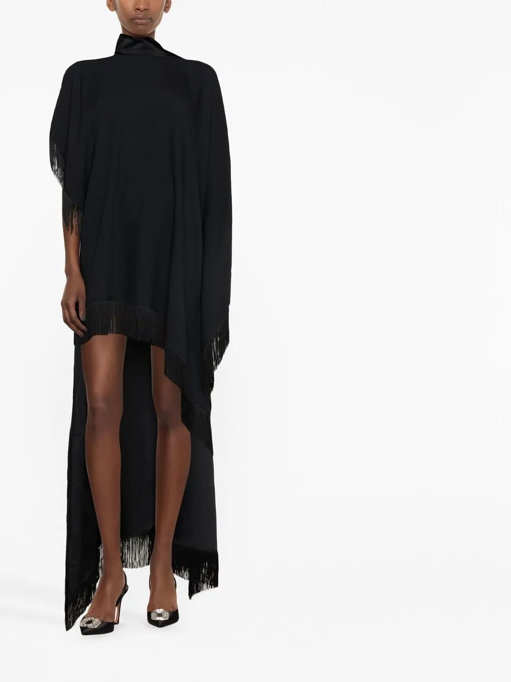 Image 2 of Taller Marmo fringed asymmetric dress
