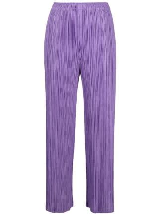 Pleats Please Issey Miyake Thicker Bottoms 2 Pleated Trousers