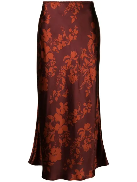 Reformation Layla floral-print skirt