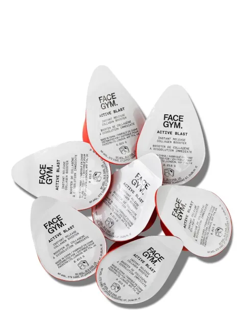 FaceGym Active Blast Instant Release Vegan Collagen Booster spheres