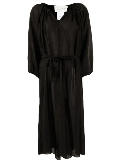 Missing You Already V-neck midi dress