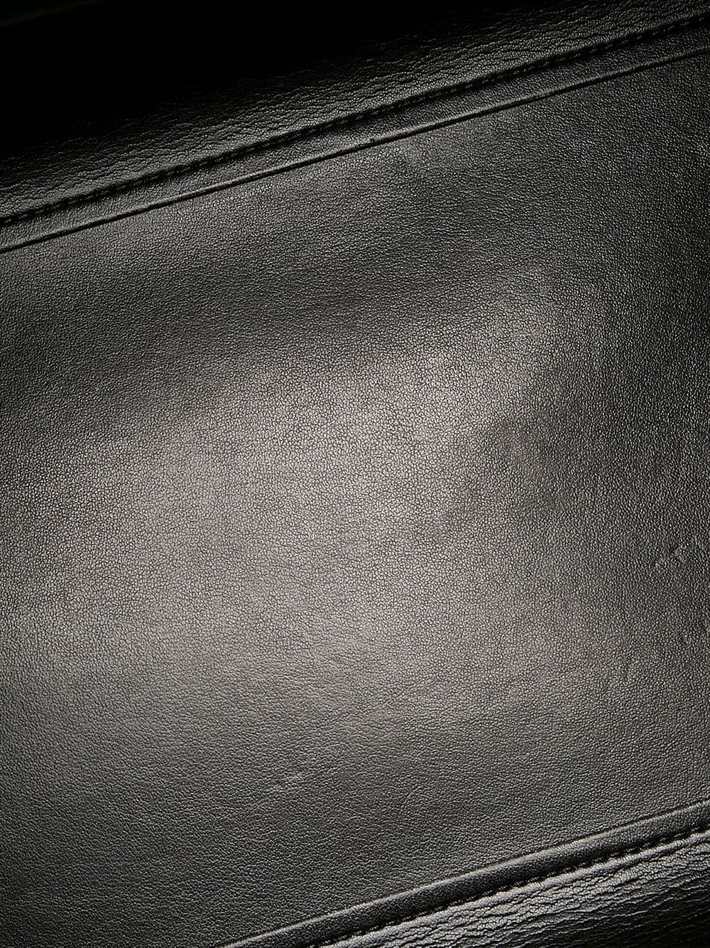 Pre-owned Celine  Medium Trapeze Top-handle Bag In Black