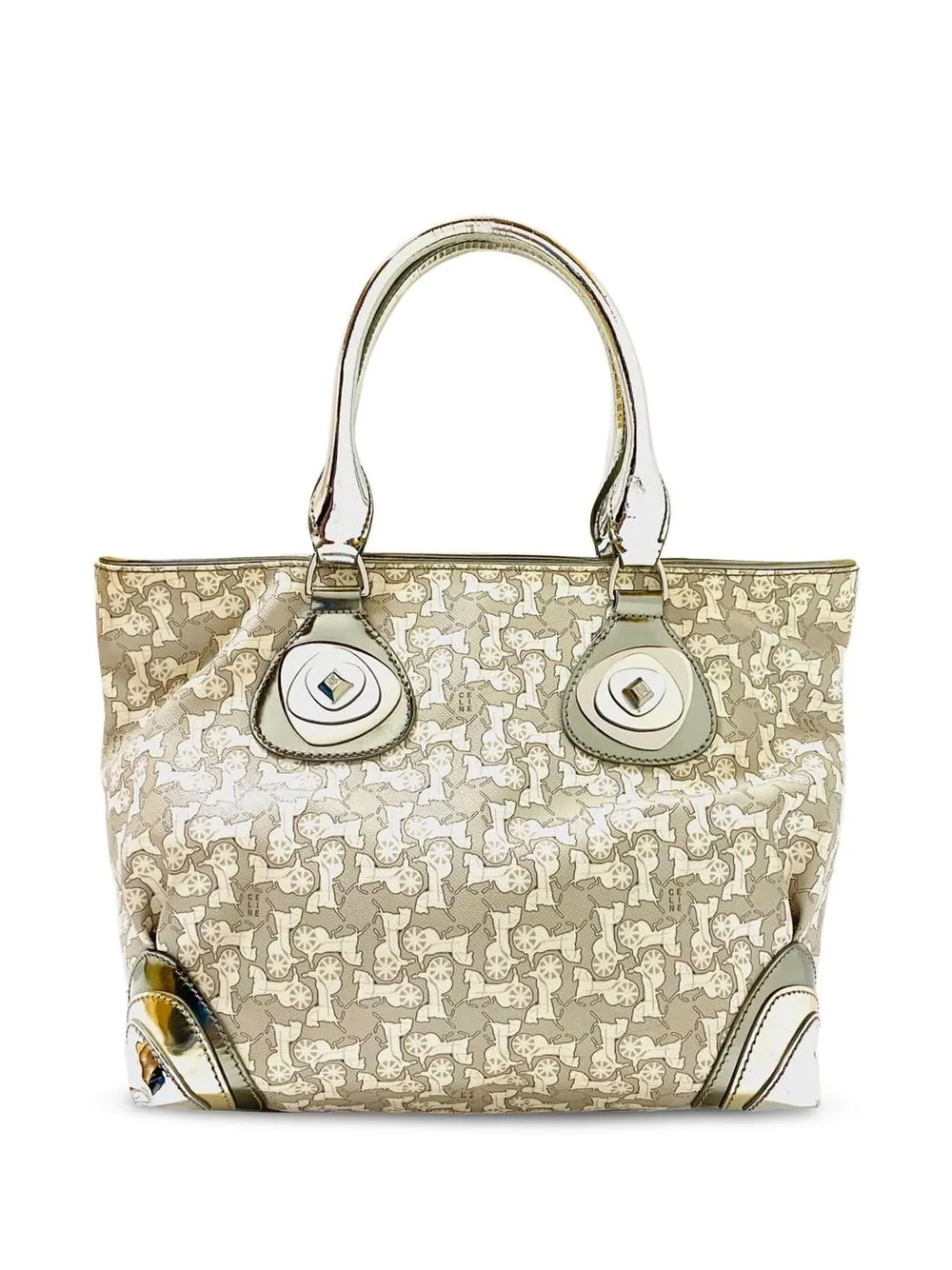 

Céline Pre-Owned Carriage shoulder bag - Yellow