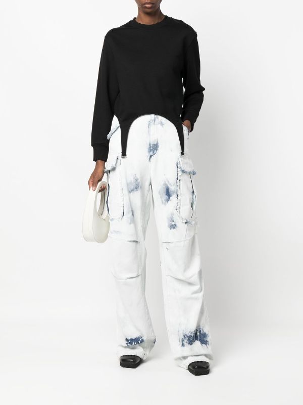 Off-White tie-dye Cargo Trousers - Farfetch