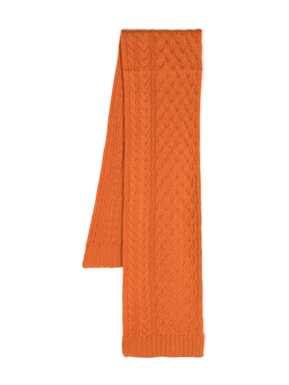 

Norse Projects chunky-knit wool scarf - Orange