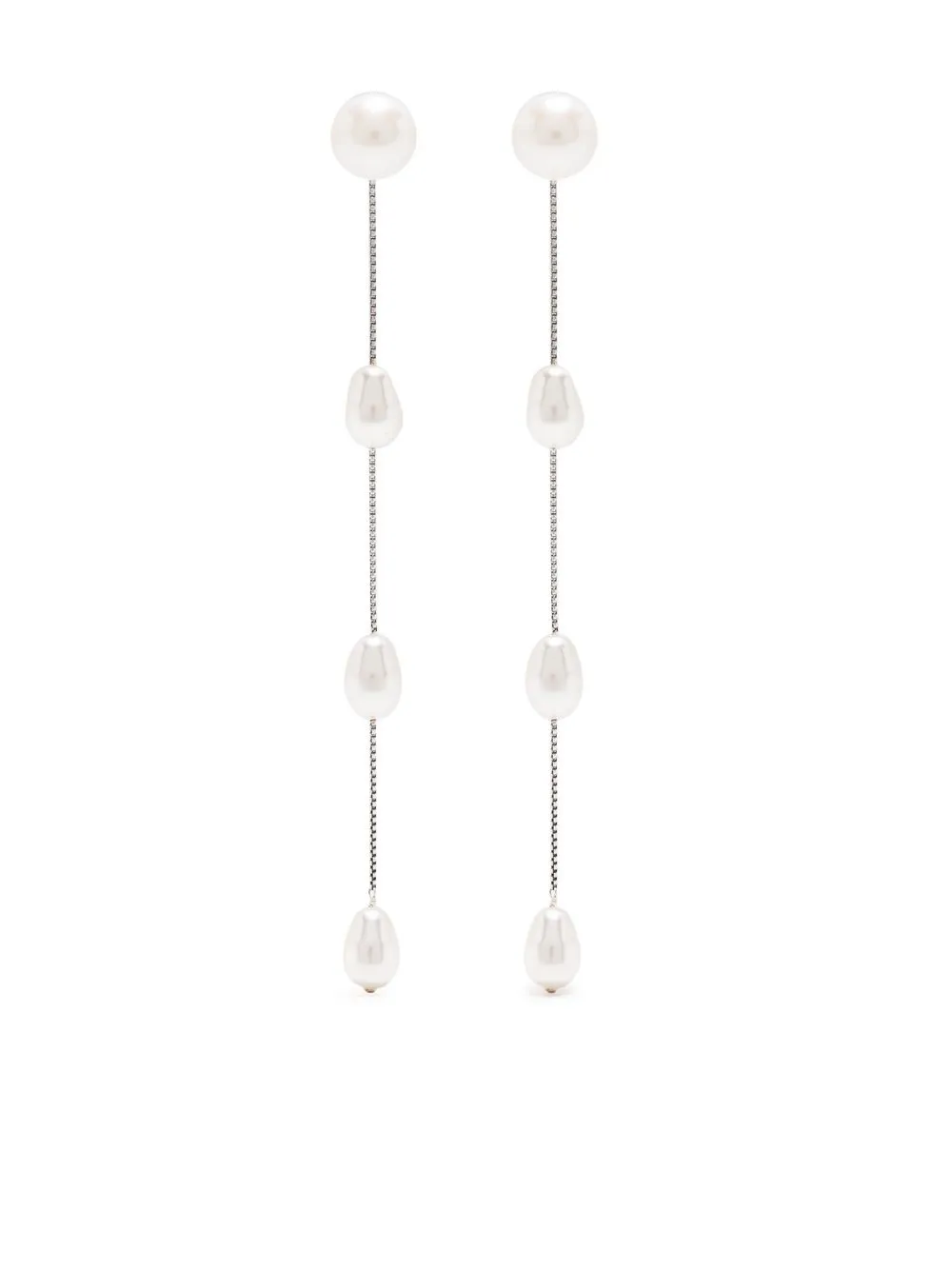 

Sophie Buhai medium pearl drop earrings - White