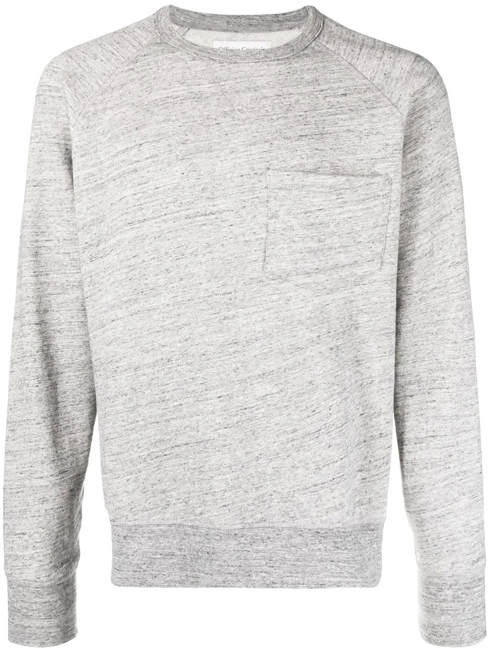 OFFICINE GENERALE CHEST PATCH POCKET jumper