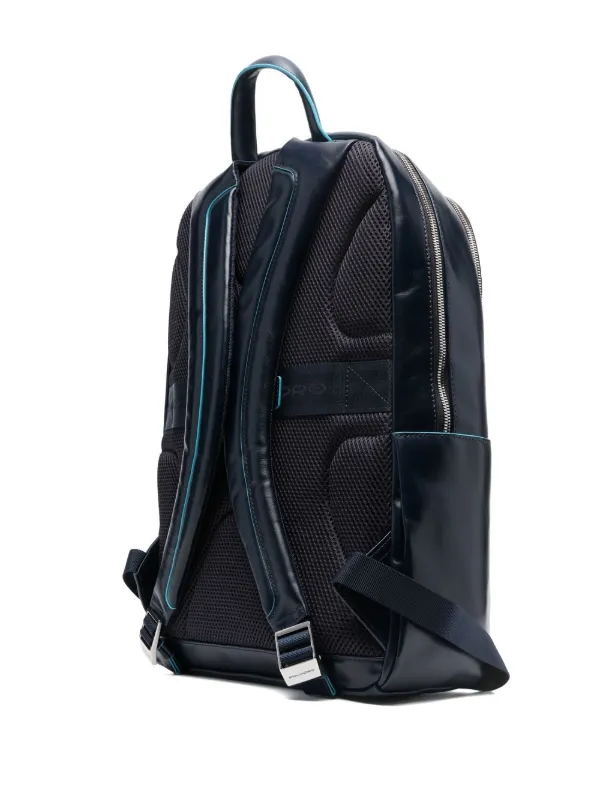 PIQUADRO レザー バックパック | ブルー | FARFETCH JP