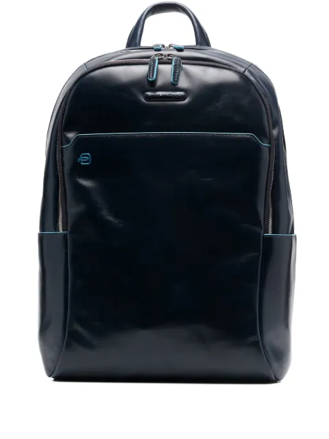 PIQUADRO mochila con parche del logo