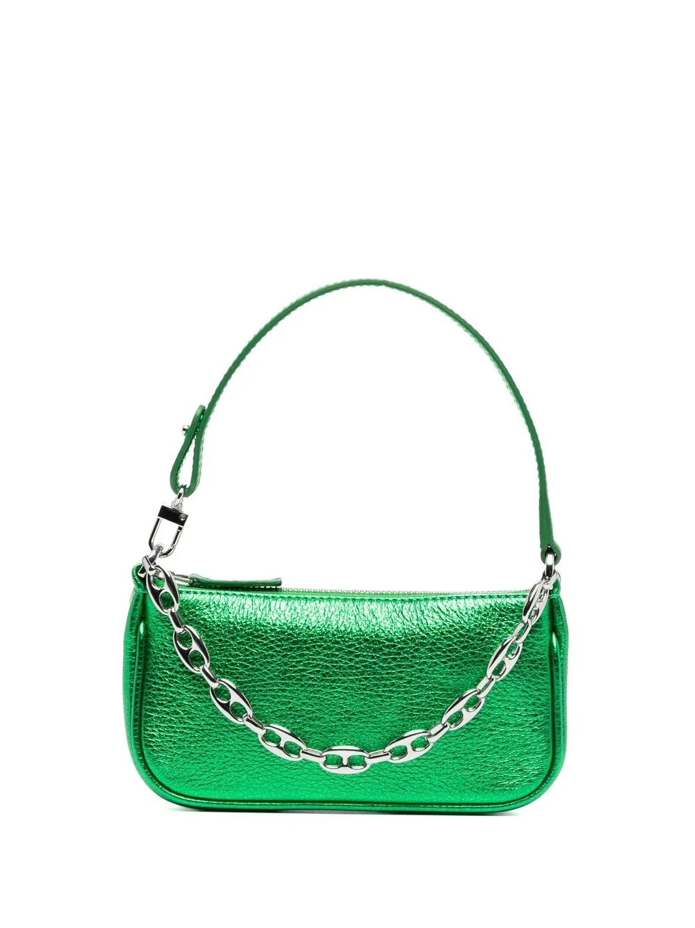 

BY FAR mini Rachael tote bag - Green