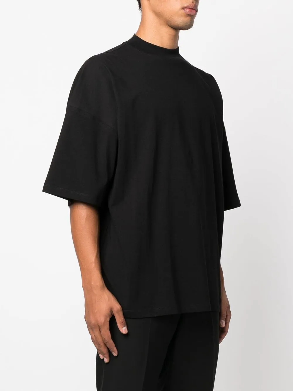  Jil Sander Klassisches T Shirt   Schwarz 