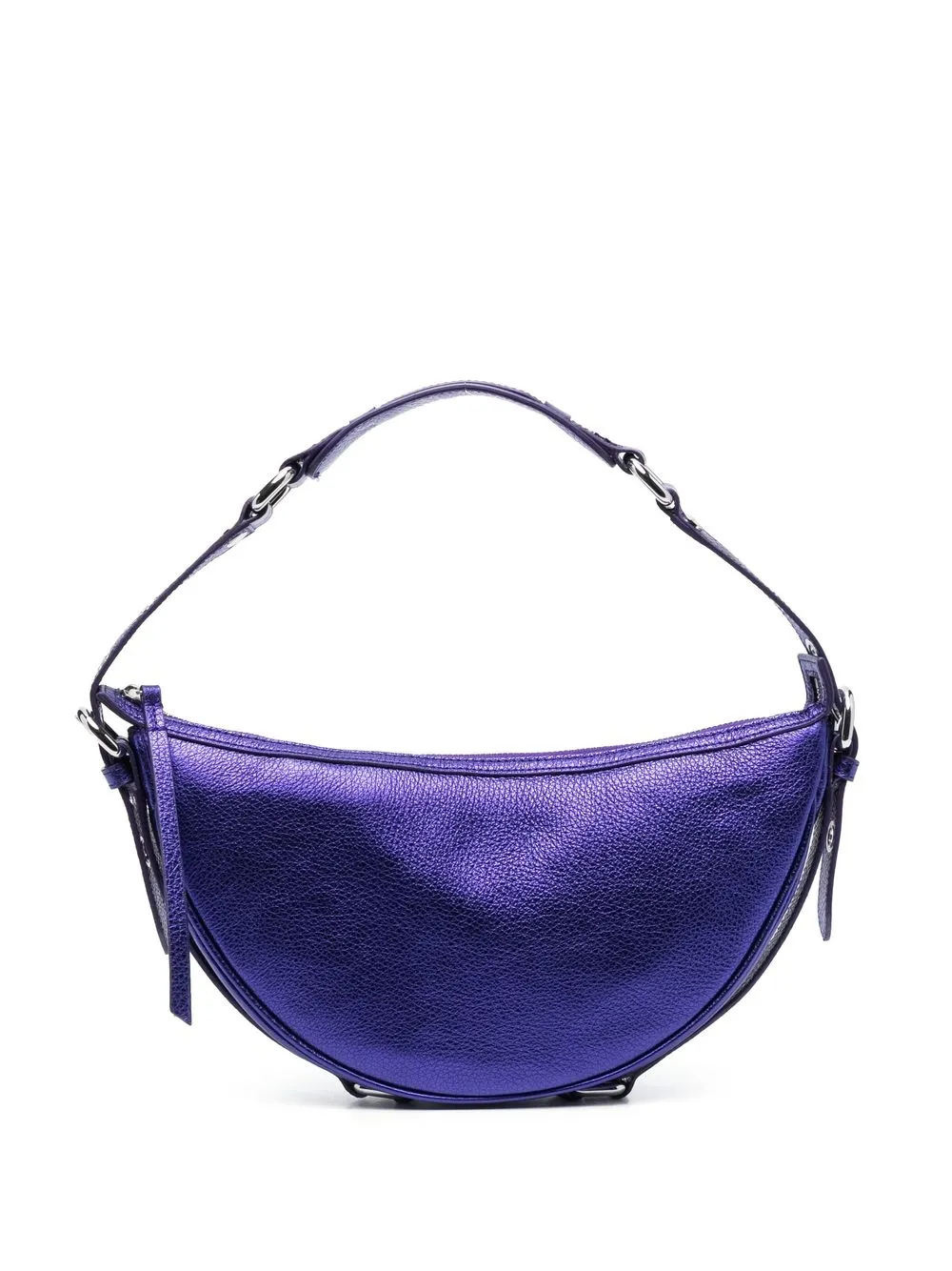 

BY FAR bolsa de hombro texturizada - Morado