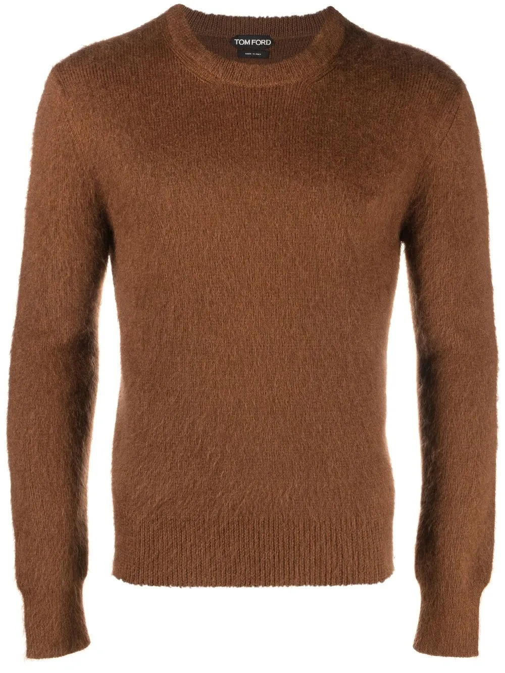 

TOM FORD crew-neck wool jumper - Brown