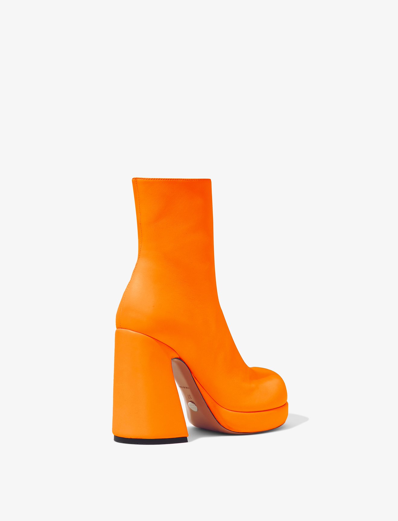 Forma Platform Boots in orange | Proenza Schouler