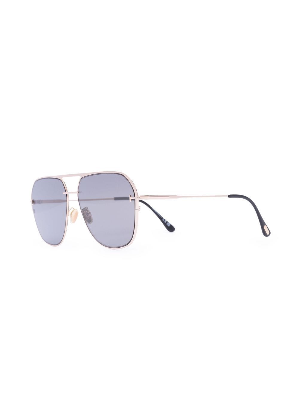 TOM FORD Eyewear Zonnebril met oversized montuur - Goud