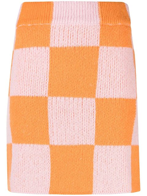 Stine Goya Andria knitted miniskirt